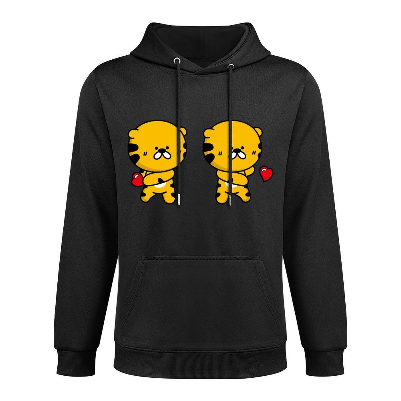 Printed Logo-Ready Front Graphic Hoodies